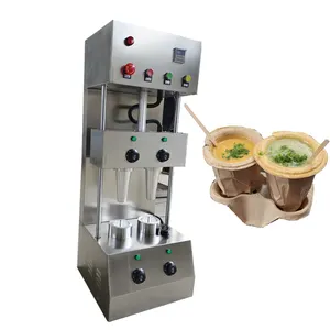 Commercial Electric Biscuit Tea Cup Baker Machine Edible Coffee Cup Machine For The Production Of Waffle Cups