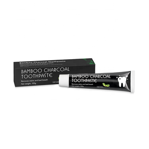 Dentifrice blanchissant en charbon de noir OEM, formule naturelle 105g, pour avoir des dents, produit à appliquer soi-même, 30 ml - Product Image 3
