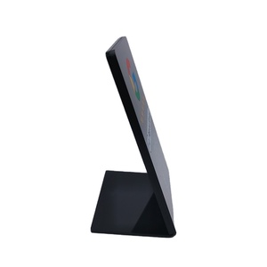 Support de menu de table NFC avec impression personnalisée en acrylique transparent, <span class=keywords><strong>code</strong></span> QR et NFC, 213 avis Google - Product Image 5
