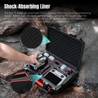 STARTRC OEM/ODM Kotak Pelindung Keras Tahan Air EVA Anti-Guncangan untuk DJI Mini 5 Pro Kotak Pembawa Keras untuk Mini 5 Pro/ Mini 4 Pro