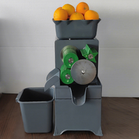 Commerciële 100W Automatische Citruspers Sinaasappel Citroen Lime Fruit Koudgeperste Sapcentrifuge Persmachine voor Restaurant Juice Bar