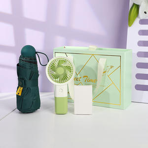 हैंडहेल्ड गिफ्ट ओपनिंग भाग्यशाली ड्रा व्यावहारिक स्मारक उपहार सनस्क्रीन कप प्रशंसक चार्जर उपहार बॉक्स सेट - Product Image 3