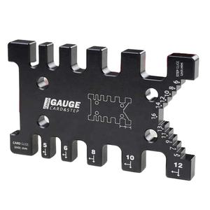 Calibrador de Espigas de Alta Precisión, Regla Métrica e Imperial para Carpintería, Sierra de Enrutador, Herramienta de Medición para Máquinas de Mesa - Product Image 1