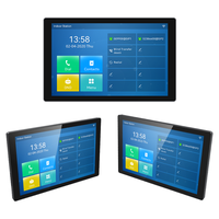 Station intérieure SIP à écran tactile de 10,1 pouces - Moniteur d'interphone IP i506W