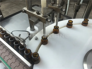 Machine de remplissage et de bouchage automatique de flacons de spray nasal électrique pour flacons en verre, haute précision CX-GFT - Product Image 5