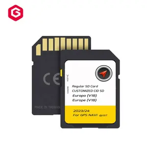 Oem aceitou GPS Navi SD cartão 32GB para 2023 Cid navegação Europa
