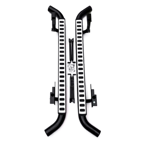 2 cửa ra vào/4 cửa ra vào bên ngoài cố định chân đạp phù hợp cho Land Rover Hậu vệ cũ 90/110 Thép Chạy bảng bên bước phụ kiện - Product Image 3