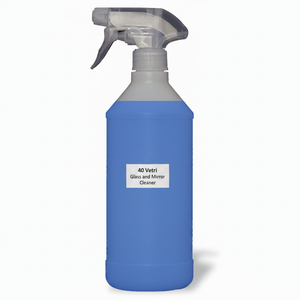 40 Vetri Glass and Mirror <b>Cleaner</b> Spray 750ml X 12-Italian Formula Liquid for Washable <b>Surfaces</b> Streak-Free - Product Image 2