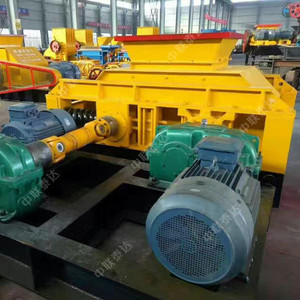 Trituradora de conchas de almeja de doble rodillo con motor de engranajes AC, capacidad máxima de 300 t/h, máquina trituradora de piedra caliza - Product Image 2