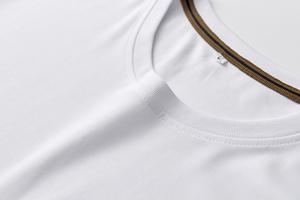 Camiseta de Algodón Lisa para Hombre, Cuello Redondo, Manga Corta, Corte Regular, Color Sólido, Ropa Casual, Blanca y Negra - Product Image 3