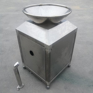 Broyeur de déchets alimentaires commercial en acier inoxydable, moteur électrique AC, alimentation continue, pour cuisine - Product Image 3