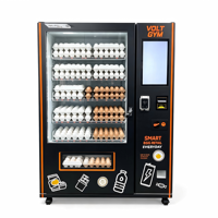 Distributeur automatique de poulettes réfrigérées personnalisable pour les œufs de fermes locales dans les communautés résidentielles