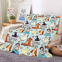 MOQ 1 Couverture Polaire Douce et Chaude Personnalisée en Minky Sherpa pour l'Hiver, Plaid Moelleux 50 X 60 60 X 80