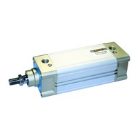 Cilindro Neumático Estándar STNC TGD63X100 CP95 SE, Equivalente a la Norma ISO6431/15552, Tubo Cuadrado, Barra de Acoplamiento Integrada