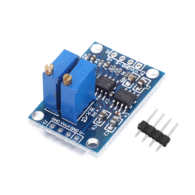 AD620 Microvolt MV Voltage Amplifier Signal Instrumentation Module Board 3-12VDC