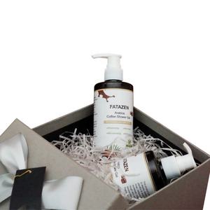 Gel douche de luxe blanchissant organique naturel à l'huile de noix de coco et café de marque privée gel nettoyant pour le corps de bain parfum hydratant personnalisé - Product Image 2