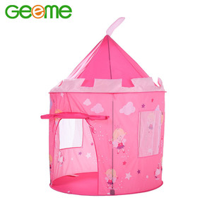 JT069 Tienda de Juegos Infantil con Diseño de Princesa, Hada y Unicornio, Color Rosa, para Niñas - Product Image 1