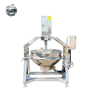 500 Liter Steam Jacketed Cooking Kettle With Mixer