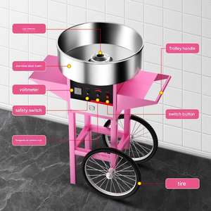 Máquina <span class=keywords><strong>de</strong></span> algodón <span class=keywords><strong>de</strong></span> azúcar <span class=keywords><strong>de</strong></span> grado profesional Premium <span class=keywords><strong>de</strong></span> dos milímetros <span class=keywords><strong>de</strong></span> azúcar en <span class=keywords><strong>polvo</strong></span> comercial <span class=keywords><strong>de</strong></span> alta calidad <span class=keywords><strong>de</strong></span> algodón <span class=keywords><strong>de</strong></span> azúcar esponjoso - Product Image 4