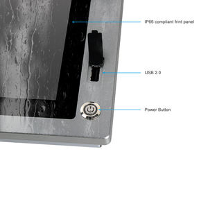 7-32英寸工业Linux/win10 11多合一嵌入式/壁挂式铝合金触摸面板电脑 - Product Image 4