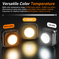 Mini caméra LED COB magnétique en gros d'usine, température de couleur réglable, étanche, portable, pour enregistrement vidéo et photographie