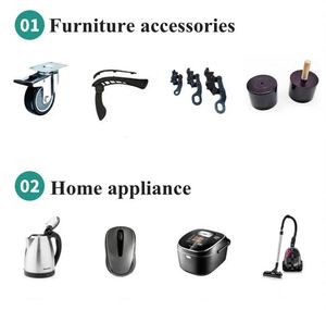 HIPS 622P Gránulos de poliestireno Poliestireno de alto impacto (HlPS) Resina Virgen Caderas Material plástico para piezas de aire acondicionado - Product Image 5