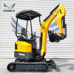 Máy xúc mini NIMBUS vận hành linh hoạt, bán kính quay nhỏ, 2 tấn, khớp nối nhanh, đa phụ kiện - Product Image 1