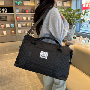 Custom Large Capacity Travel Duffle Bags for Women Outdoor Business Trip Fitness Maternity <b>Storage</b> Bag - Product Image 3
