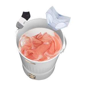 <span class=keywords><strong>Lavadora</strong></span> Semiautomática Portátil Mini de 2 kg con Tambor <span class=keywords><strong>Desmontable</strong></span> y Control Mecánico - Product Image 5