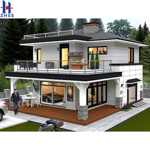 Ville Prefabbricate in Acciaio Pesante con Durabilità Superiore - Ideali per Costruzioni Moderne B1 a Rapida Realizzazione Prefabbricata ZHSS-0627 CN;HEB - Product Image 4