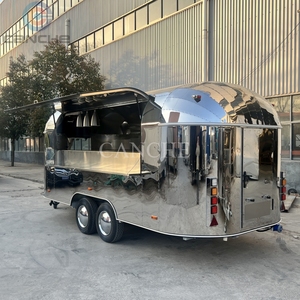 Carrito de Comida Móvil en Oferta: Camión de Helados, Camioneta de Café, Remolque de Comida Rápida, Carrito para Bodas, Bar Móvil de Vino y Cerveza - Product Image 3