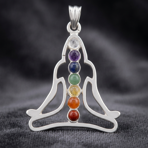 Pendentif Chakra Art Palace : Puissance de Guérison, Énergie et Pendentifs Déesse Multi-pierres - Product Image 2