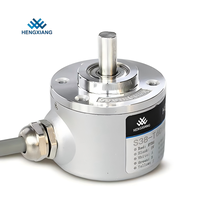 CHBG ZSP3806 HENGXIANG Machine CNC Optique 16384 PPR 38mm OD 6mm Type D Protection IP65 DC5V-30V Encodeur Rotatif Incrémental