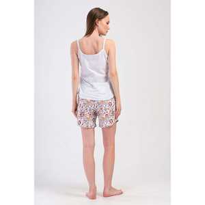 Women's Empire Waist Chiffon <b>Wrap</b> <b>Skirt</b> Korean Style Short Oval Strap <b>Skirt</b> Sequins Print Decoration XS Size for Spring Summer - Product Image 1