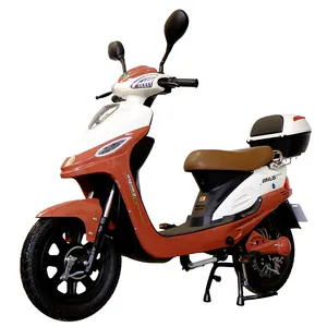 Skuter listrik baja skuter 48V 12ah, sepeda listrik dewasa baterai Lithium asam timbal Per isi ulang