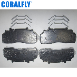 Discos de Freno de Repuesto, Fabricación de Pastillas de Freno Delanteras y Traseras WVA29126 29126, Pastillas de Freno para Camiones MAN TGS/TGX - Product Image 5