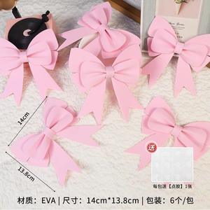 Noeud en plastique <span class=keywords><strong>EVA</strong></span> violet rose jaune bleu pour la décoration - Product Image 3