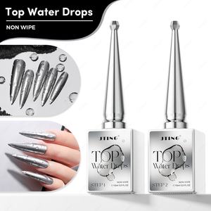 JTING Nouvelle Collection – Vernis Gel Transparent Effet Gouttes d'Eau 3D Sans Résidu, Sans TPO/HEMA – Fournisseur OEM/ODM Populaire pour Gel Ongles - Product Image 1