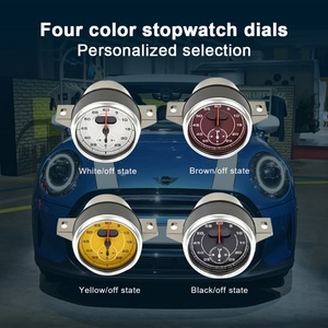 Navihua Upgrade LCD Car Stopwatch Interior Dashboard Central Clock Compass Time Electronic <b>Meter</b> for BMW Mini F54 F55 F56 F57 - Product Image 4