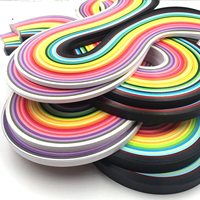 Modèles de papier pour quilling multifonctionnels 2024 et outils de bricolage, bandes de papier pour quilling 3 mm