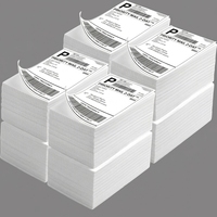 Étiquettes d'impression thermique imperméables de qualité supérieure 4"*6" Autocollants d'expédition à adhésif permanent pour le commerce électronique Livraison par FBA