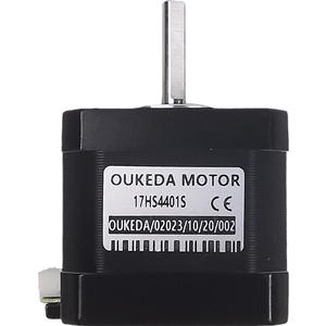 Motor paso a paso Oukeda 17HS4401S, 0.5Nm de torque, eje de 5mm, reductor de engranajes híbrido DC para impresora 3D y máquina de grabado - Product Image 1