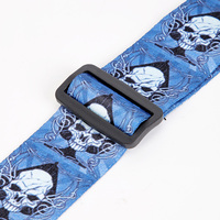kabat Whole Sale Guitar Straps Skull Straps with Pick Holes Stringed Instruments Parts Accessories for Bass Guitar Electric Guitar