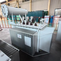 Transformateur triphasé immergé dans l'huile 35kV 5kW HUAMEI S-13-M, efficacité 98%, 50/60Hz, pour centrales électriques et distribution