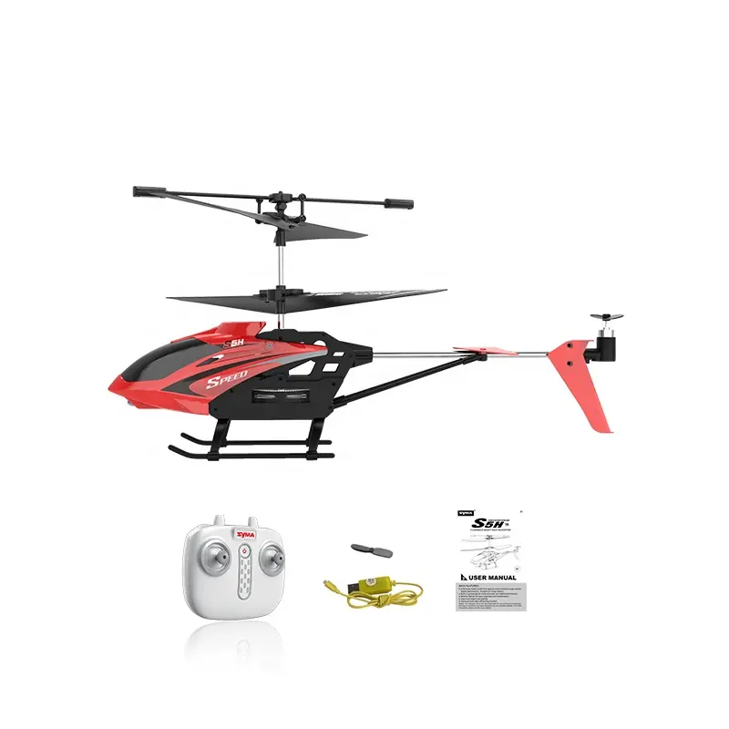 Elicottero syma rc di alta qualità S5H set giocattolo all'ingrosso di elicottero rc ad alta ricarica USB