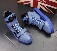 Bottes pour hommes à tige haute en cuir véritable noir, tendance mode, décontractées pour l'extérieur, semelle en caoutchouc épaisse, bout rond, doublure en coton, toutes saisons