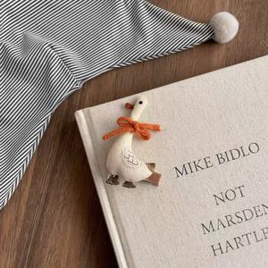 Musim gugur musim dingin gaya Korea kartun bersalin uniseks sisir rambut lucu katun bayi diisi desain Duckbill aksesoris rambut - Product Image 6