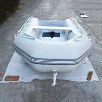 Vente en gros Bateau Kayak 2 personnes Kayak PVC Hypalon Bateau de pêche en mer Dérive Aviron Plaisir Bateau ponton gonflable