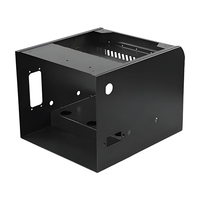 Fabrication sur mesure OEM de boîtiers et de caissons en tôle d'acier inoxydable, revêtement en poudre, livraison rapide, offre de pièces mécaniques