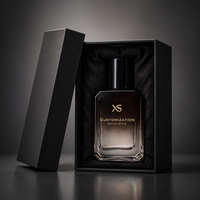 Vente en gros de flacons de parfum en verre brun dégradé personnalisés 30ml, flacon de parfum classique et simple, personnalisation de la couleur et du logo